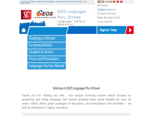 Tablet Screenshot of geosottawa.com